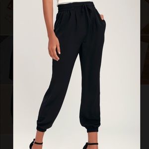 Lulus Black Joggers